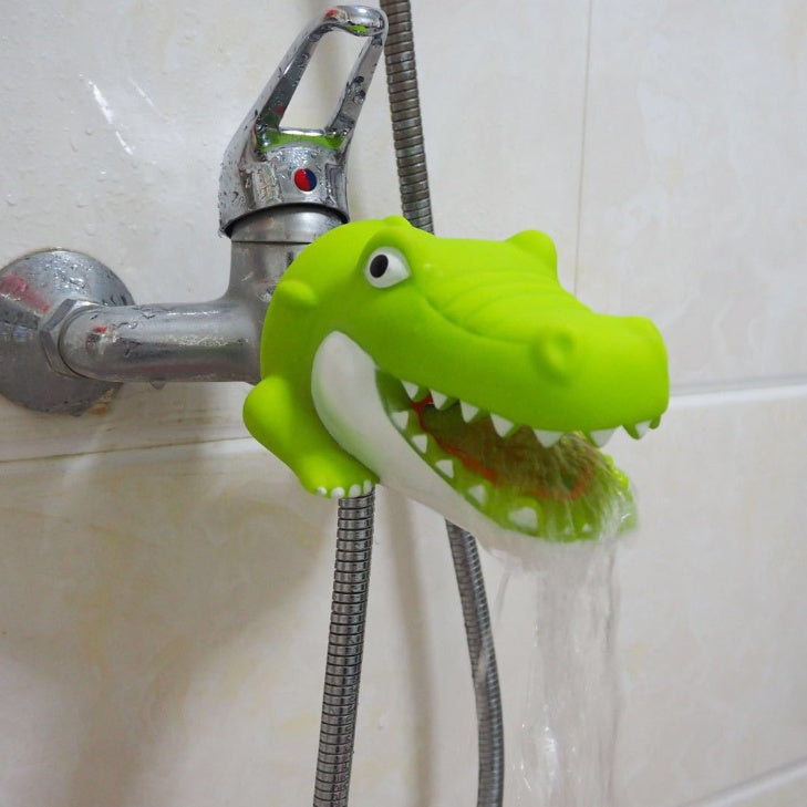 Fun water faucet extender for kids, help kids wash hands.
