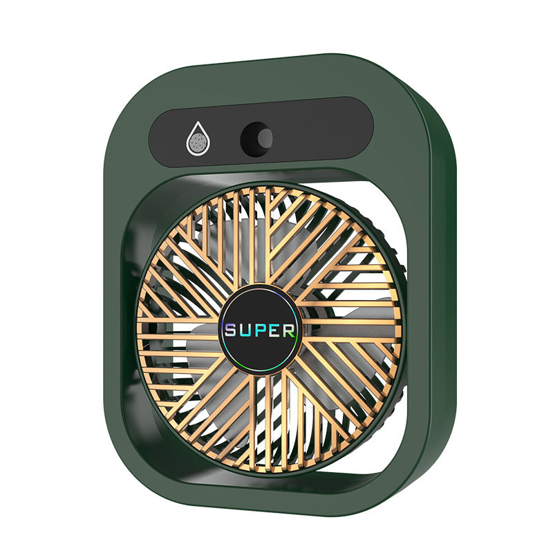 Ventilador con Humidificador portátil y conexión USB