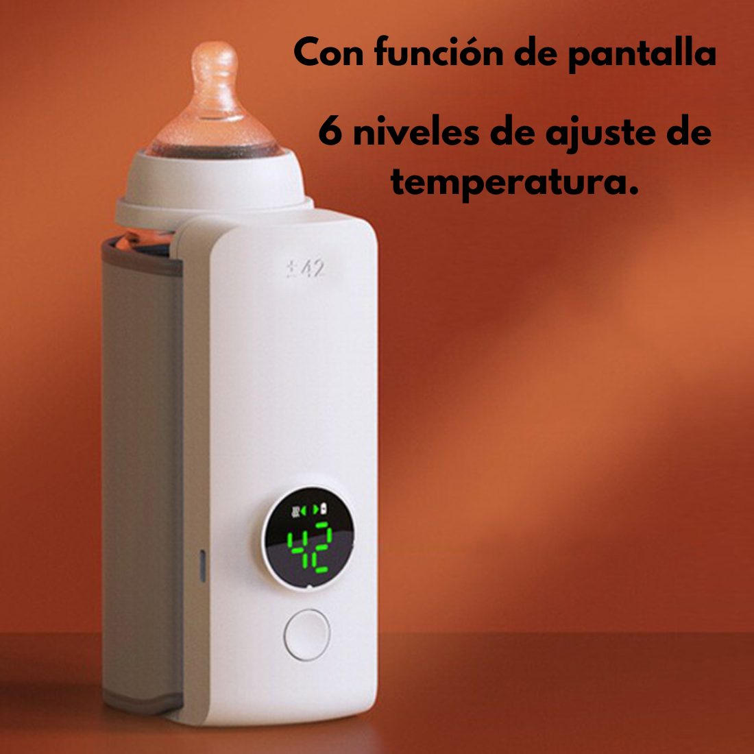 Calentador de leche portatil