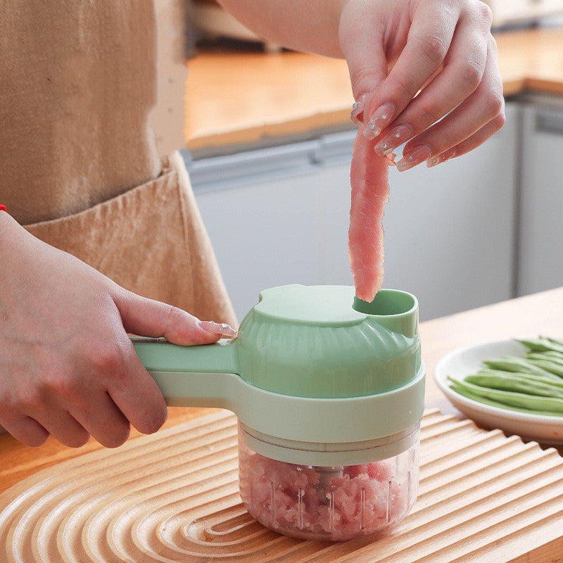 Cortador de verduras inalámbrico para el hogar